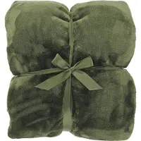 Unique living - Plaid Silke 150x200cm - Winter Green