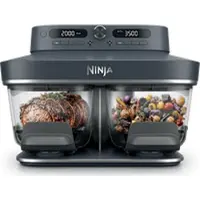 Ninja CRISPi DualZone Glazen Airfryer 8-in-1 in Donkerblauw | DD102EUBL1 | van SharkNinja