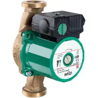 Wilo Waterpomp, Standaardpomp Star-Z type 25/2 EM, Rp 1inch, 180mm (Stromingspomp)