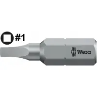 Wera 868/1 Z Binnenvierkant Bits, # 1 x 25 mm - 10 stuk(s) - 05066405001