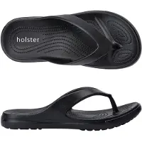 Original Brands Holster Offshore - Uni Teenslippers - Vegan EVA Schuim Slippers - Podologisch Goedgekeurd - Zwart