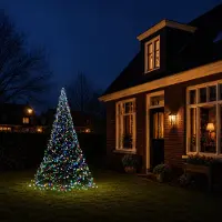 Fairybell Luminous Switch kerstboom | 300 cm | 576 LED | warmwit & multicolor