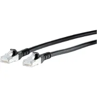 BTR NETCOM 130845A000-E RJ45 Netwerkkabel, patchkabel CAT 6A S/FTP 10.00 m Zwart Snagless 1 stuk(s)