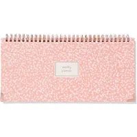 HEMA Weekplanner 27x12.8x1.2cm roze (roze)