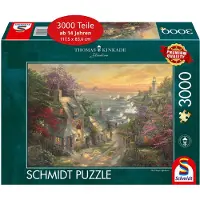 Schmidt Spiele Dorpje bij de vuurtoren - puzzel van 3000 stukjes; 59482