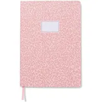 HEMA Notitieboek B5 gestipt roze (roze)