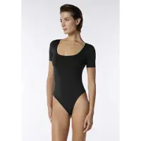 Oroblu Skinwear - Body Short Sleeve - Kleur Zwart - Maat M
