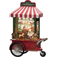 Konstsmide Kerstlantaarn LED werkplaats van de kerstman