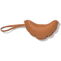 HEMA Etui 20.6x12cm croissant (bruin)
