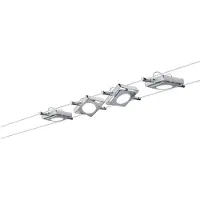 Paulmann MacLED 94107 Kabelsysteem compleet LED vast ingebouwd 18 W LED Chroom (mat)