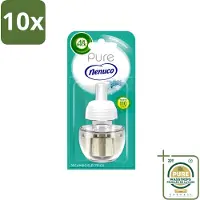 Air Wick 10 x - Luchtverfrisser Navulling - Pure Nenuco - Elektrische Geurverspreider - 19 ml - Wasstrips - Nenuco Geur - Luchtverfrisser - Elektrische Geurverspreider - Navulling - Essentiële Oliën