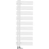 Zehnder designradiator Yucca YA, staal, wit, (hxlxd) 1304x578x47mm