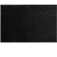 ANRO Deurmat Amigo Zwart 90x60cm – Schoonloopmat Antislip Wasbaar Voordeur Hal Binnen