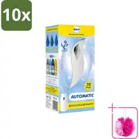 Airpure 10 x - Luchtverfrisser - Freshmatic - Automatische Luchtverfrisser - Continue Geurverspreiding - 1 Luchtverfrisser - Bulkverpakking - Automatische luchtverfrisser - Douchemop - Geur dispenser