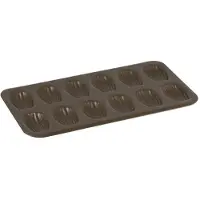 Gobel madeleinevorm 12 madeleines staal bruin