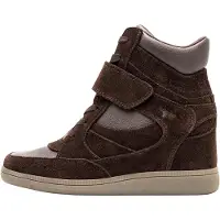 Tamaris Sneakers hoog chocoladebruin