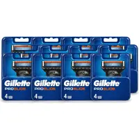 Gillette 12 x - Fusion5 ProGlide – Scheermesjes – Navulmesjes – 4 Mesjes - Voordeelverpakking - 12 stuks