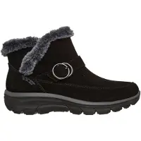 SKECHERS EASY GOING - GENTLE WINTER Dames Instappers - Zwart