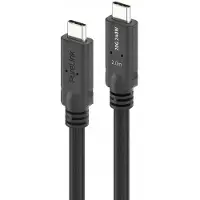 PureLink MicroX4 USB-C naar USB-C kabel, USB4 Gen2x2, 20 Gbps, 240W, 2,0 meter