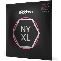 D'addario And Co STRINGS FOR ELECTRIC GUITAR NYXL0940BT NICKEL NET BALANCED SUPER LIGHT 09-40