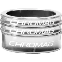 Chromag Aluminium Silver Steering Spacers