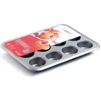 Mastrad Moule pour 12 muffins Excellia - - Argent - Acier