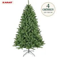 Floordirekt Evergreen Kunstkerstboom - Groene sparrenlook - Inclusief metalen standaard - 210 cm