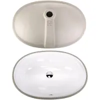 REA Inbouwwastafel Niva White