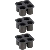 INFACTORY 3 moules silicone pour faire jusqu'à 12 verres en glace