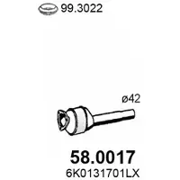 ASSO 58.0017 Katalysator
