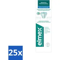 Elmex 25 x - Tandpasta - Sensitive Professional - Gentle Whitening - 75 ml - Voordeelverpakking - 25 stuks