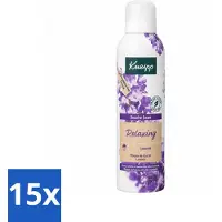 Kneipp 15 x - Douche schuim - Relaxing - Lavendel - 200 ml - Voordeelverpakking - 15 stuks