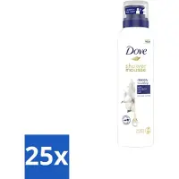 Dove 25 x – Douchefoam – Deeply Nourishing Cotton Oil – 200 ml - Voordeelverpakking - 25 stuks