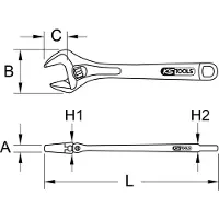 Ks Tools 965.0010 Moersleutel