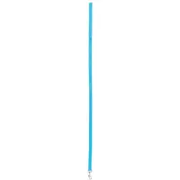 Zolux Effen nylon hondenriem turquoise 15mm 1 m -