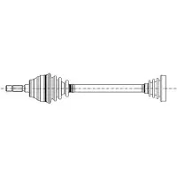 ERA Benelux DA55172 Aandrijfas