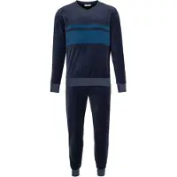 Pastunette - Northern Nights - Pyjama - Velours - Blauw - Maat S