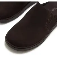 Original Brands Women Gen-FF Closed Back Mule Suede Chocolate Brown-Schoenmaat 36