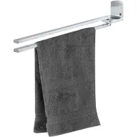 Spirella Handdoekhouder Taku Polished 2 Stangen Draaibaar Chroom