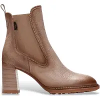 Hispanitas Dames Alabama suède enkellaarsjes in taupe (38), Leer, 3 tot 5 cm, Casual HI265063