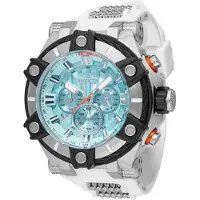 Invicta Bolt 49805 Heren Horloge - Quartz Uurwerk - Roestvrij Staal met blauwe Wijzerplaat - 52mm