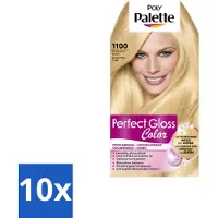 Schwarzkopf 10 x Poly Palette – Haarverf – 1100 Extra Licht Blond – 115 ml - Voordeelverpakking - 10 stuks