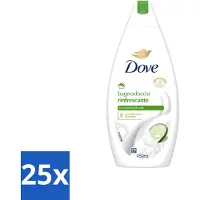 Dove 25 x – Douchegel – Refreshing – 450 ml - Voordeelverpakking - 25 stuks