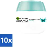 Garnier - SkinActive - Dagcrème met Aloë Vera - Geschikt voor alle huidtypen - 50 ml - Voordeelverpakking - 10 stuks
