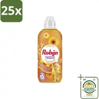Robijn 25 x – Wasverzachter – Passiebloem & Bergamot – 780 ml - Grootverpakking - Koffie - Koffiezetapparaat - Koffiezetapparaat