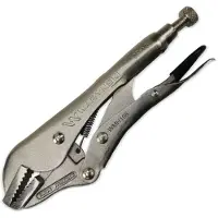 Waryński 7-inch morsgreep met rechte kaken, gemaakt van CrMo-staal