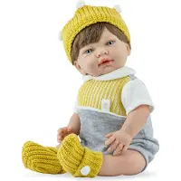 Marina & Pau Marina - Pau pop Sweet Baby Autumn 42cm - Speelgoedpop multicolor.
