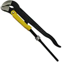 Waryński Verstelbare Zweedse pijptang S-bek, max 40mm opening, 330mm