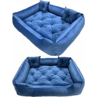 Dogs 4 Life Zacht Honden- en Kattenbed, Stijlvol, Antislip, 70x60cm, Maat S