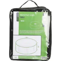 Progarden Hoezen Voor Buitenmeubilair Tuintafelhoes Pro Garden 80 X Ø 160 Cm (Cirkel, Polyester, Zwart)
